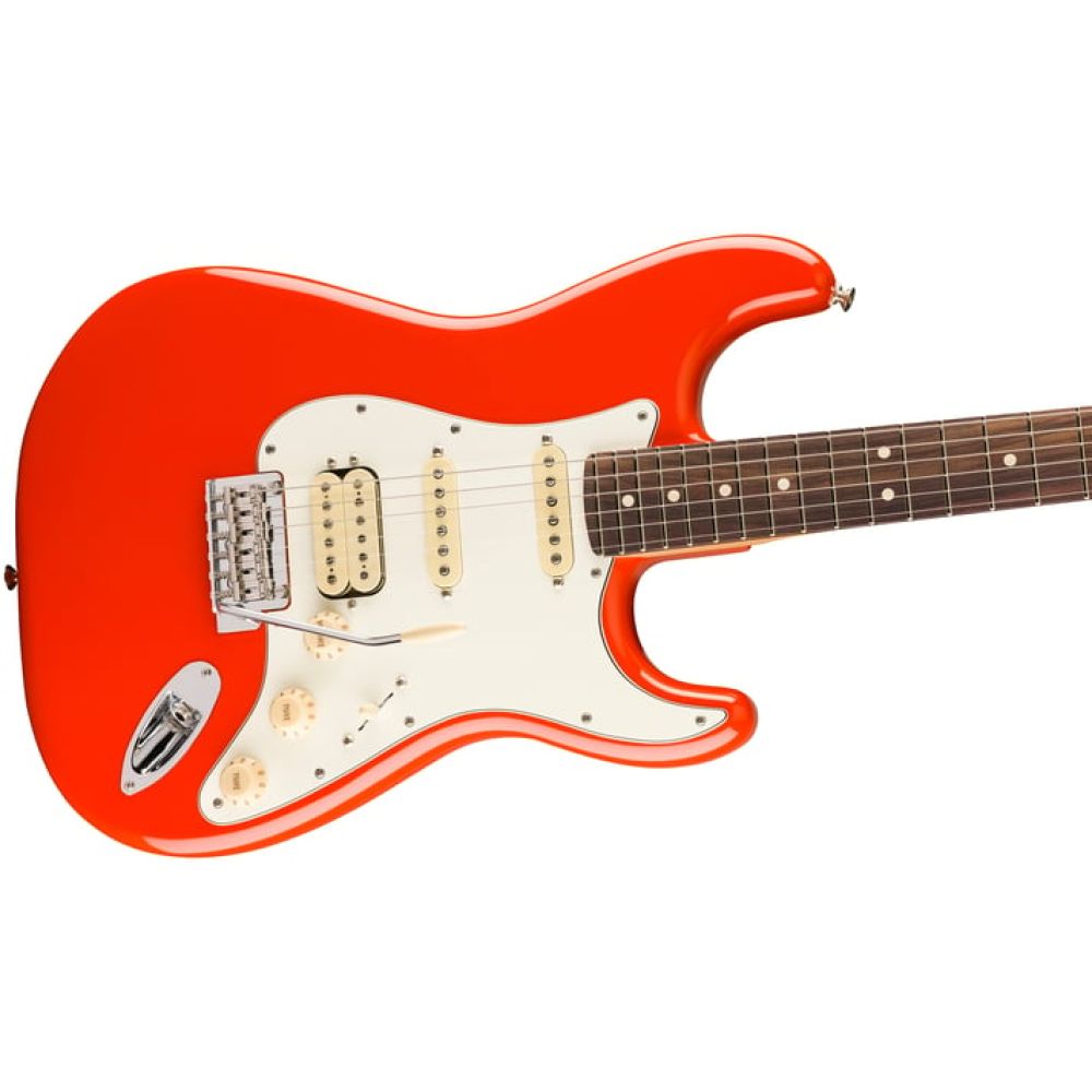 Fender Player II Stratocaster HSS Gülağacı Klavye Coral Red Elektro Gitar 3