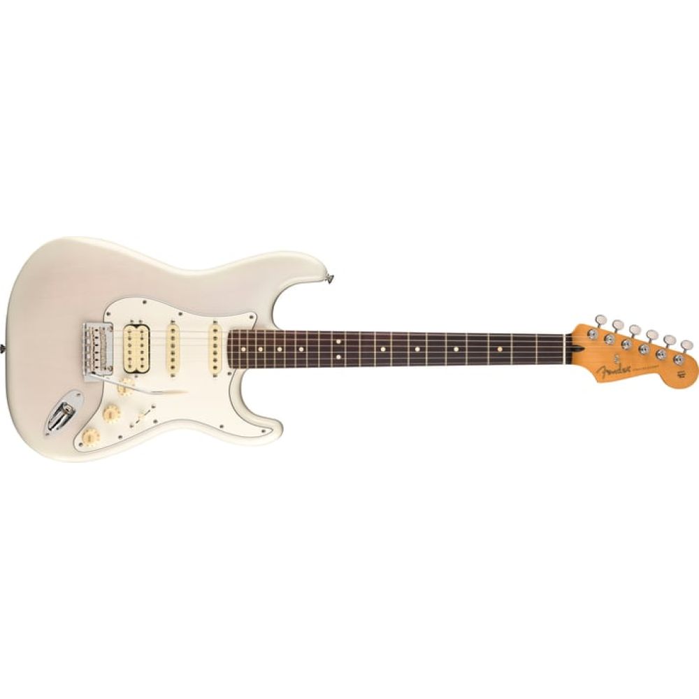 Fender Player II Stratocaster HSS Chambered Ash Gövde Gülağacı Klavye White Blonde Elektro Gitar 1