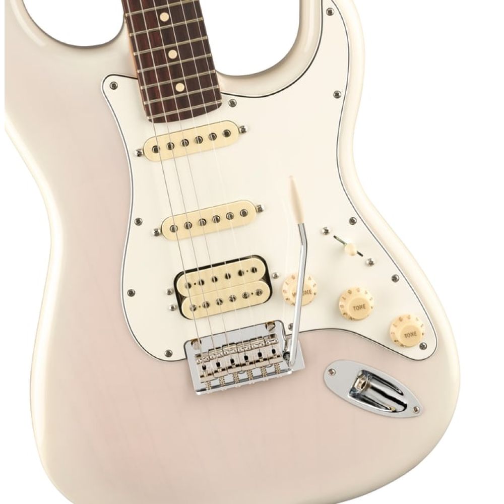 Fender Player II Stratocaster HSS Chambered Ash Gövde Gülağacı Klavye White Blonde Elektro Gitar 3