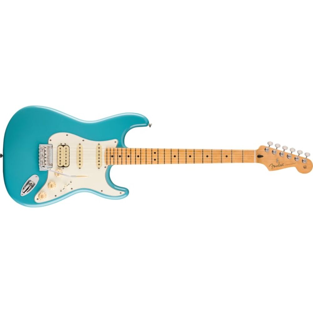 Fender Player II Stratocaster HSS Akçaağaç Klavye Aquatone Blue Elektro Gitar 1