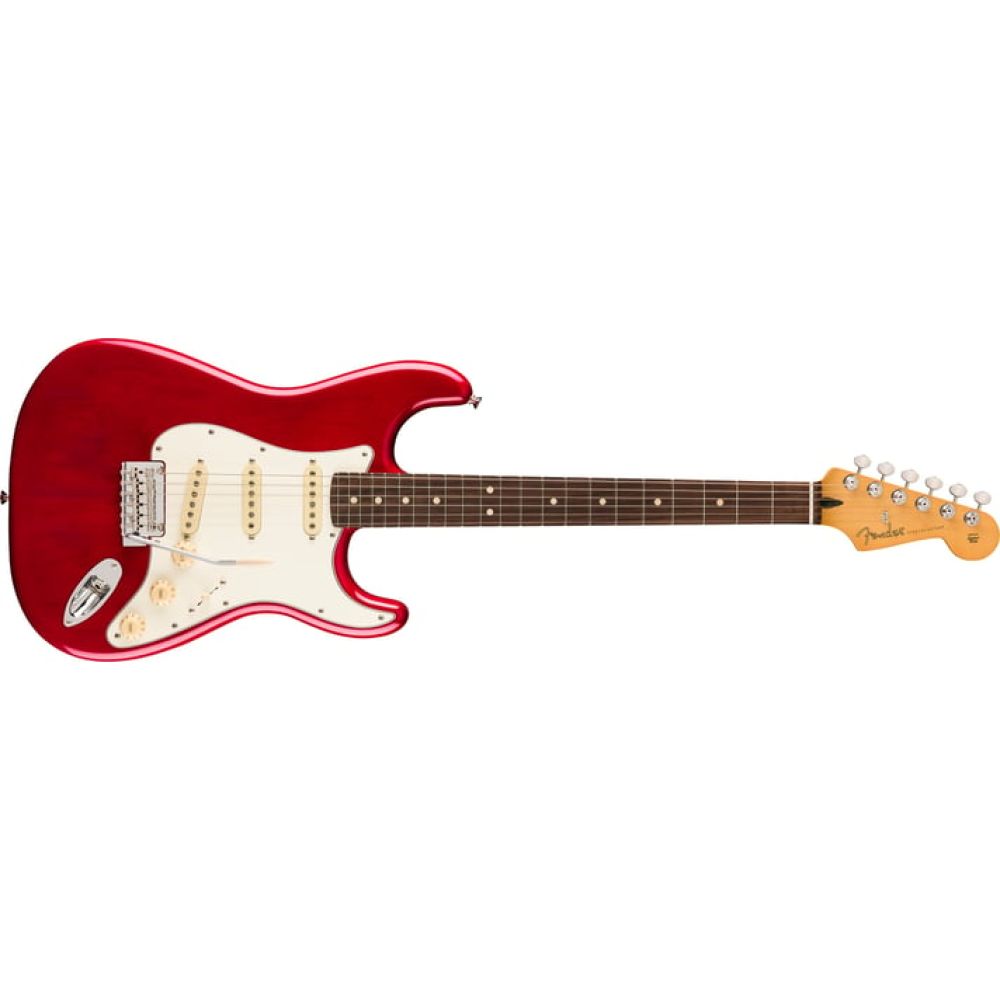 Fender Player II Stratocaster Chambered Mahogany Gövde Gülağacı Klavye Transparent Cherry Burst Elektro Gitar 1