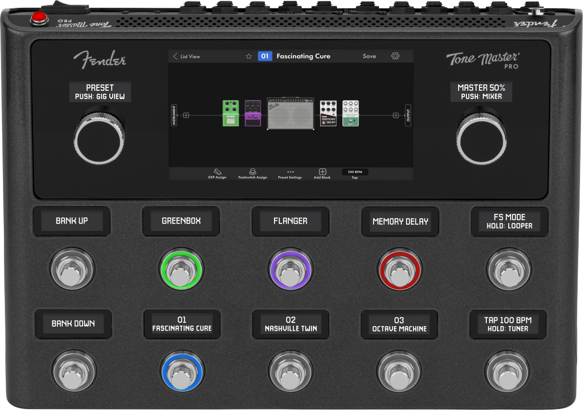 Fender Tone Master Pro Gitar Efekt Prosesörü 1