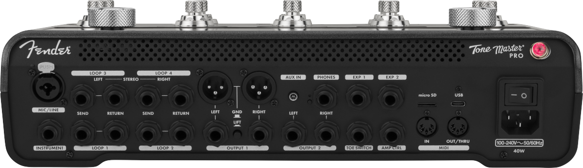 Fender Tone Master Pro Gitar Efekt Prosesörü 2