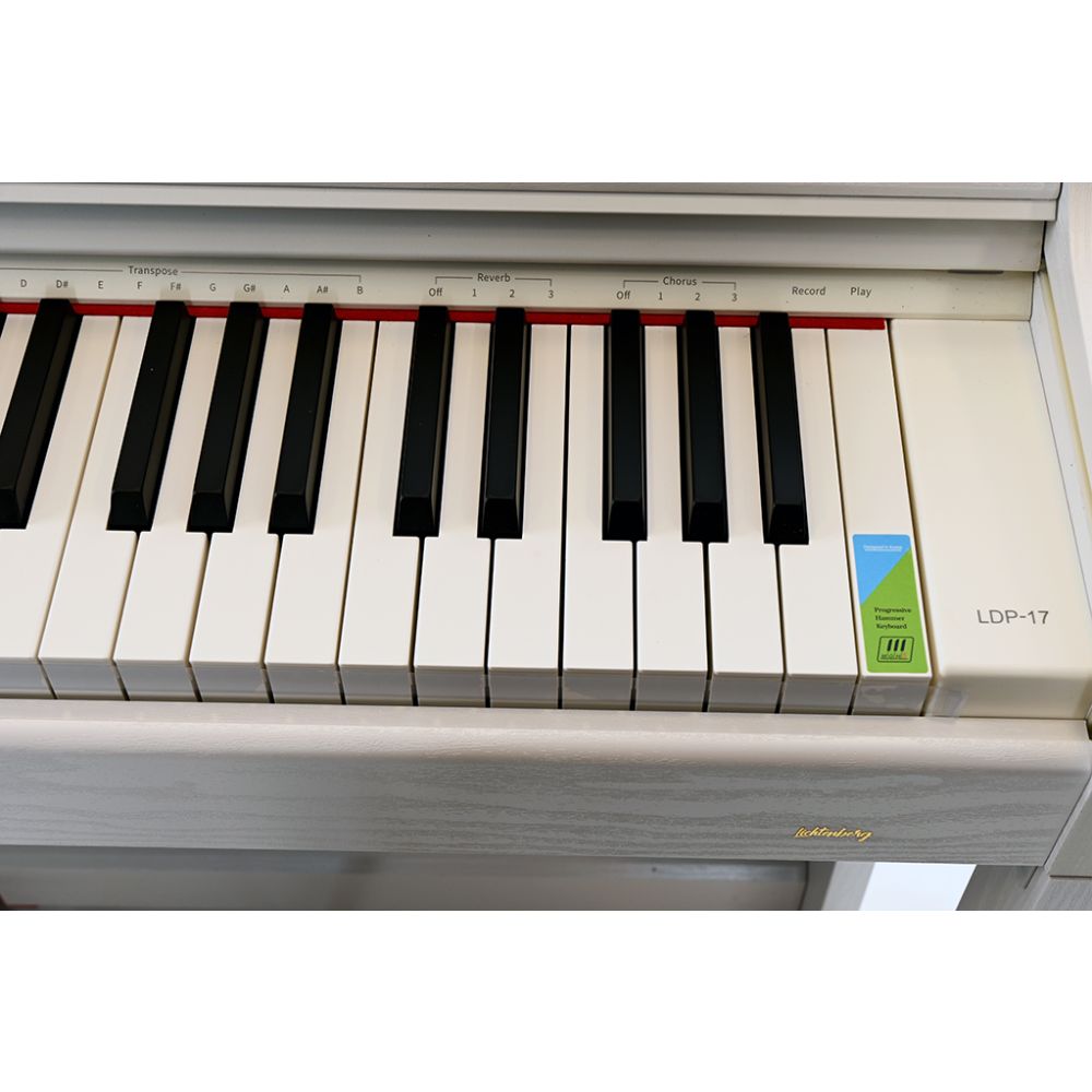 Lichtenberg LDP-17WH Dijital Piyano (Kulaklık ve Tabure Hediyeli) 3