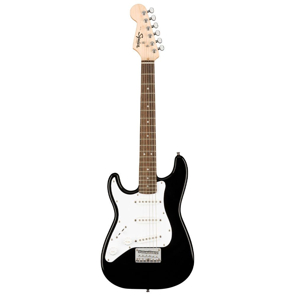 Squier Mini Stratocaster Laurel Klavye Black Solak Elektro Gitar 1