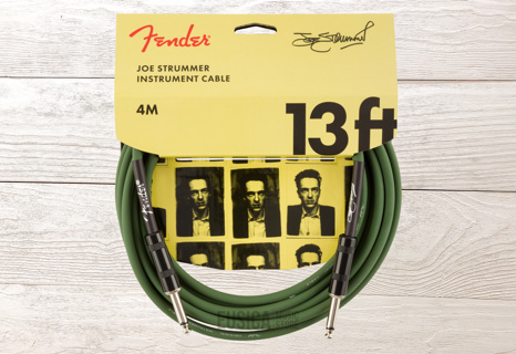 Fender Joe Strummer Pro 4m Drab Yeşil Enstrüman Kablosu 1