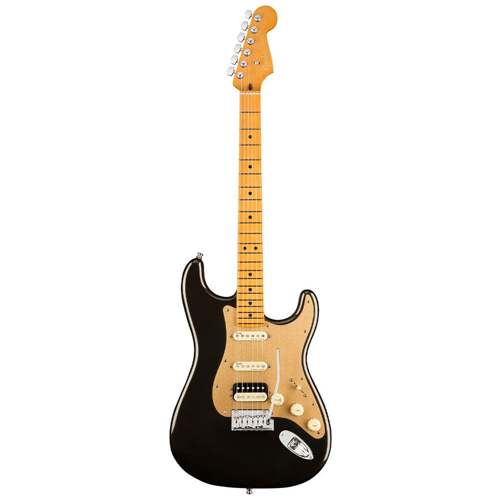 Fender American Ultra Stratocaster HSS Akçaağaç Klavye Texas Tea Elektro Gitar 1