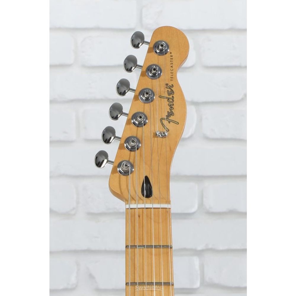 Fender Player II Telecaster Chambered Mahogany Gövde Akçaağaç Klavye Mocha Elektro Gitar 4
