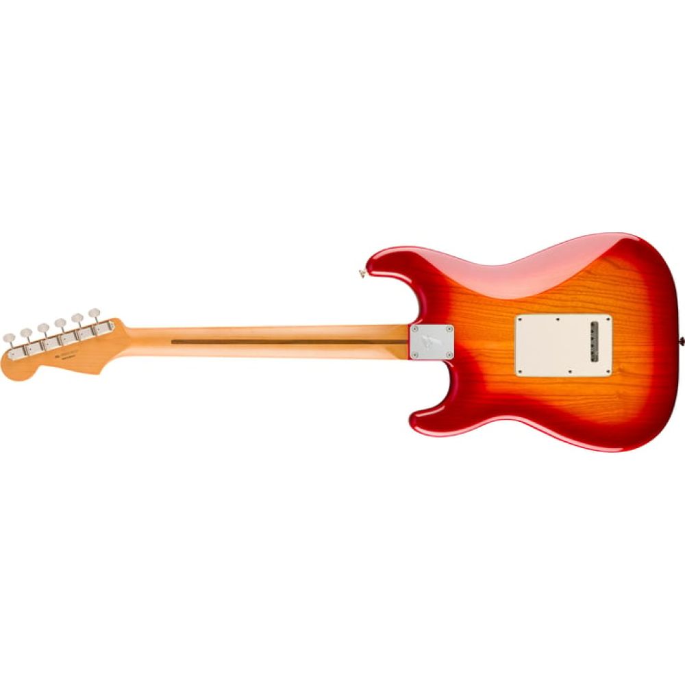 Fender Player II Stratocaster HSS Chambered Ash Gövde Akçaağaç Klavye Aged Cherry Burst Elektro Gitar 2
