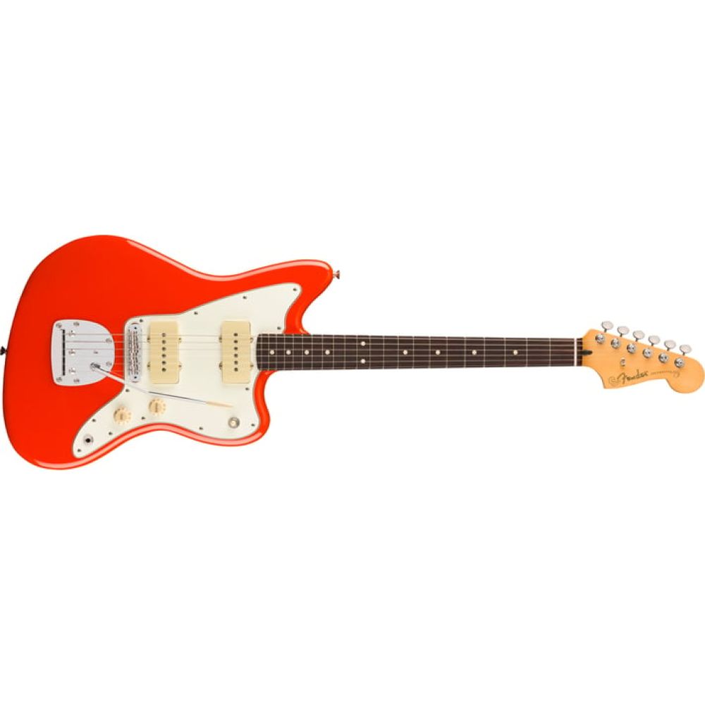 Fender Player II Jazzmaster Gülağacı Klavye Coral Red Elektro Gitar 1