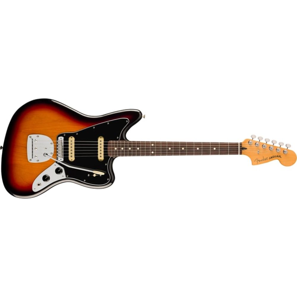 Fender Player II Jaguar Gülağacı Klavye 3 Ton Sunburst Elektro Gitar 1