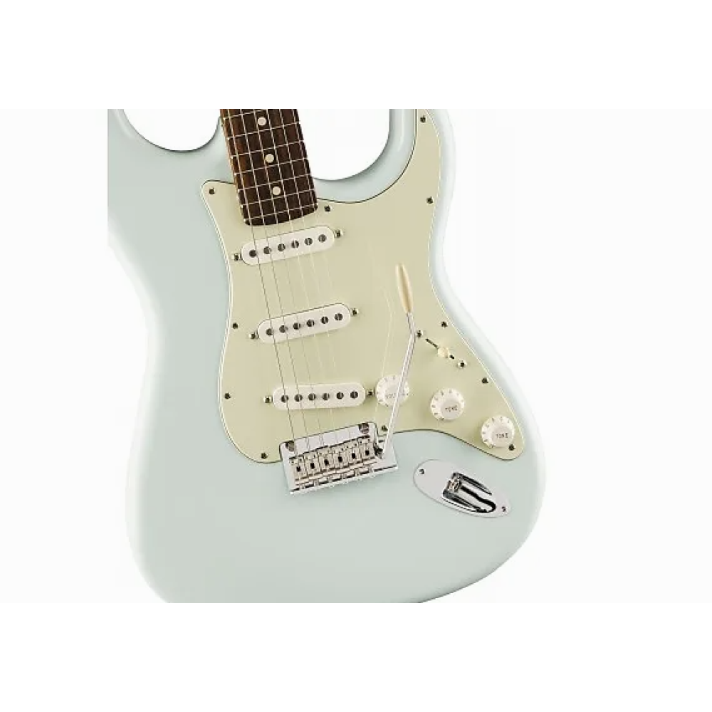 Fender Limited Edition American Professional II Stratocaster Roasted Akçaağaç Sap Gülağacı Klavye Sonic Blue Elektro Gitar 2