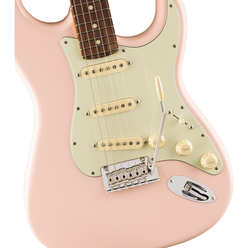 Fender Limited Edition American Professional II Stratocaster Roasted Akçaağaç Sap Gülağacı Klavye Shell Pink Elektro Gitar 2