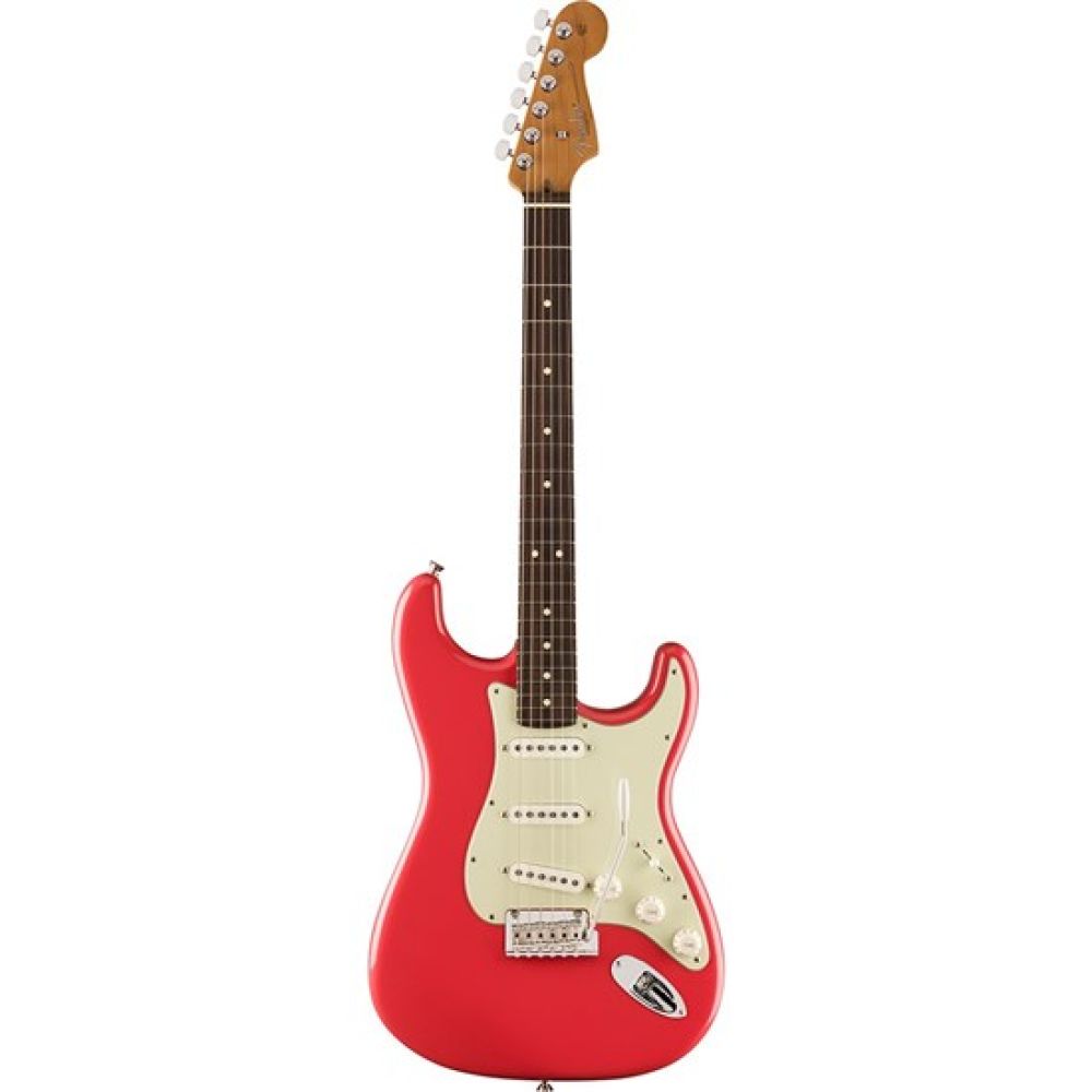 Fender Limited Edition American Professional II Stratocaster Roasted Akçaağaç Sap Gülağacı Klavye Fiesta Red Elektro Gitar 1