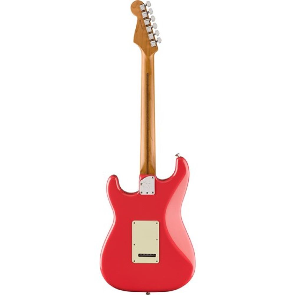 Fender Limited Edition American Professional II Stratocaster Roasted Akçaağaç Sap Gülağacı Klavye Fiesta Red Elektro Gitar 3