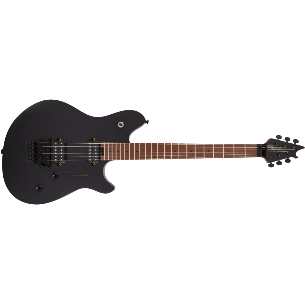 EVH Wolfgang WG Standard Baked Akçaağaç Klavye Bomber Black Elektro Gitar 1