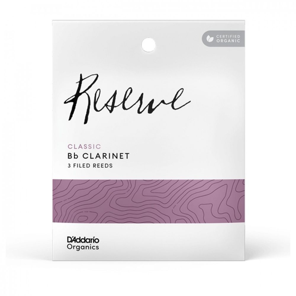 D\'Addario Woodwinds Organic Reserve Classic ODCT0325 Sib Klarnet Kamışı No:2.5 1