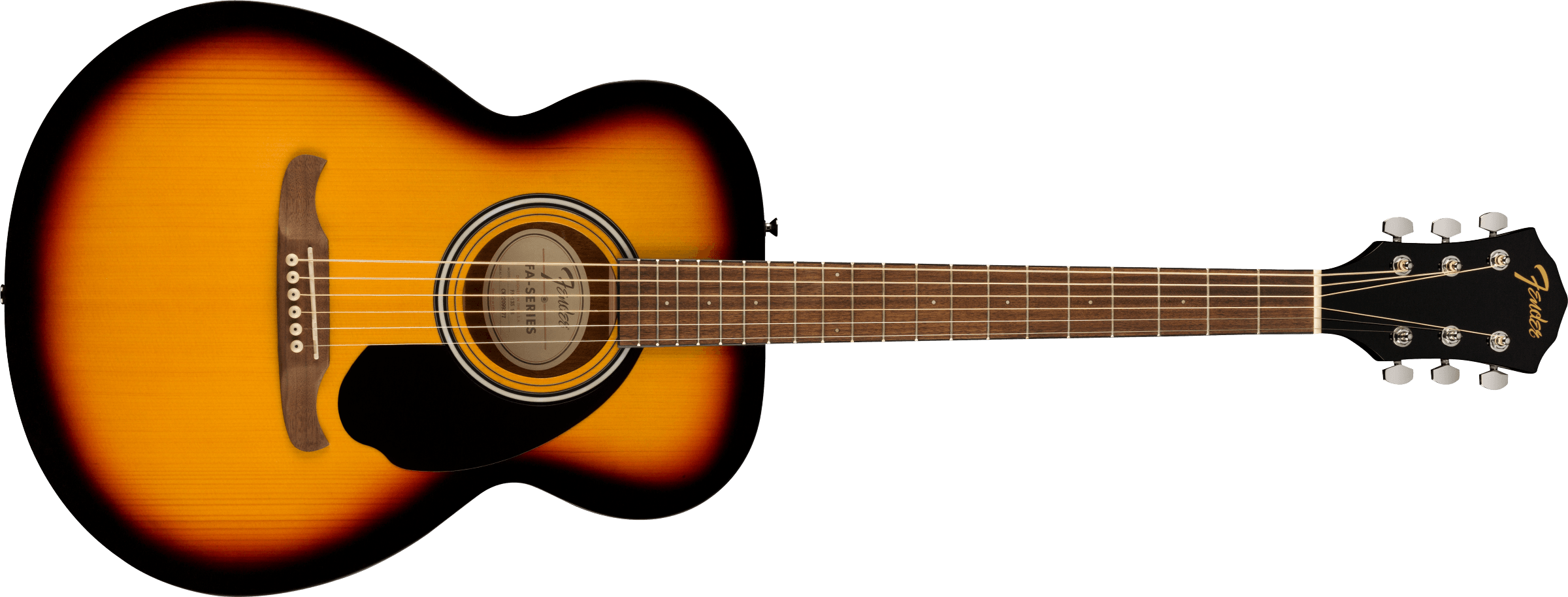 Fender DE FA-135 Concert Sunburst Akustik Gitar 3