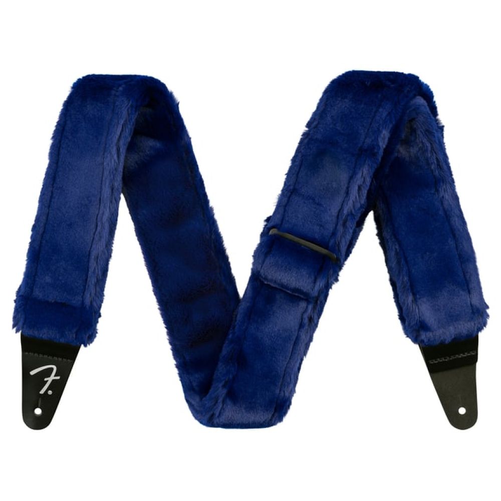Fender Poodle Plush Blue Gitar Askısı 1