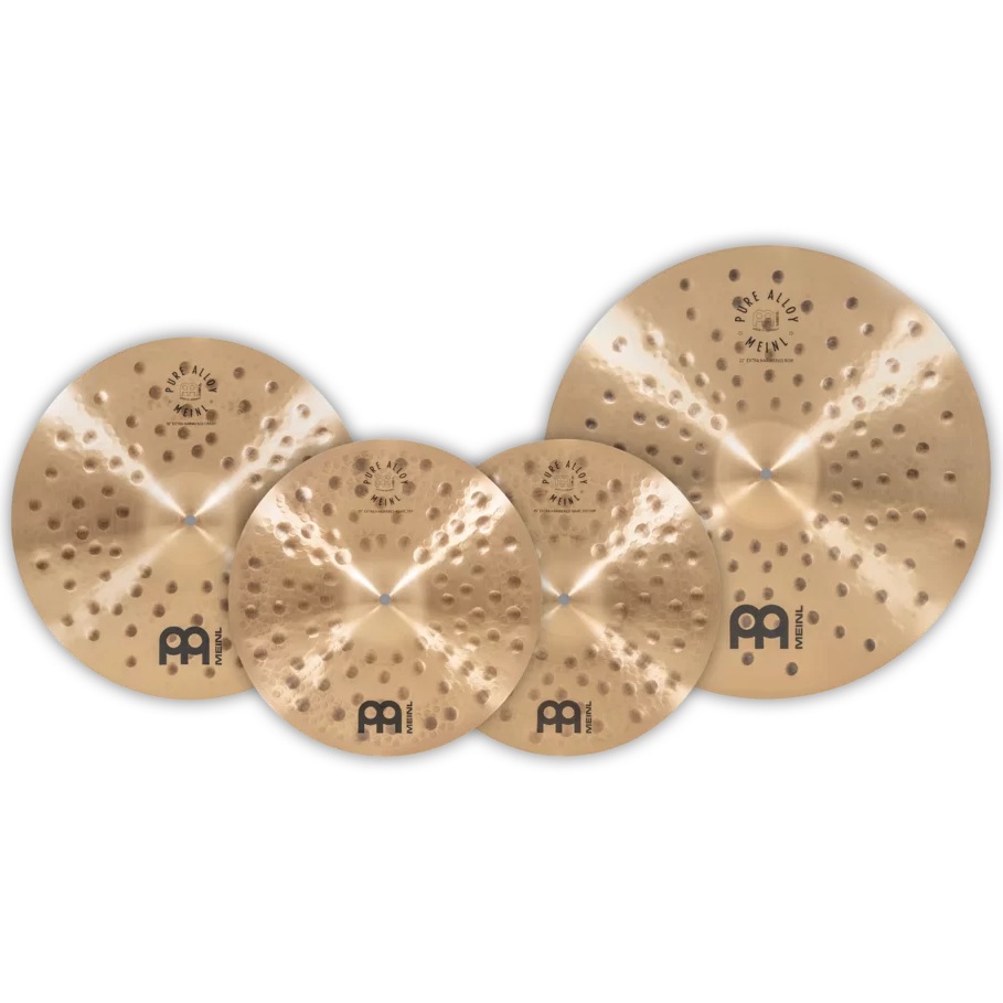 Meinl 15" - 18" - 22" Pure Alloy Complete Extra Hammered Zil Seti 3
