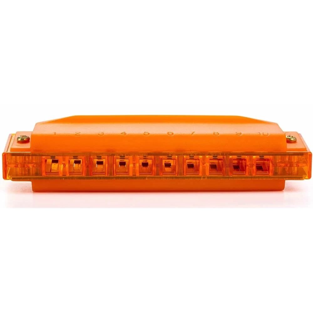 Hohner M5255 Translucent Orange Harp (Do Majör) 1
