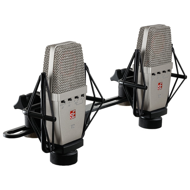 sE Electronics T2 Geniş Diyaframlı Matched Pair Çift Kondenser Mikrofon 3