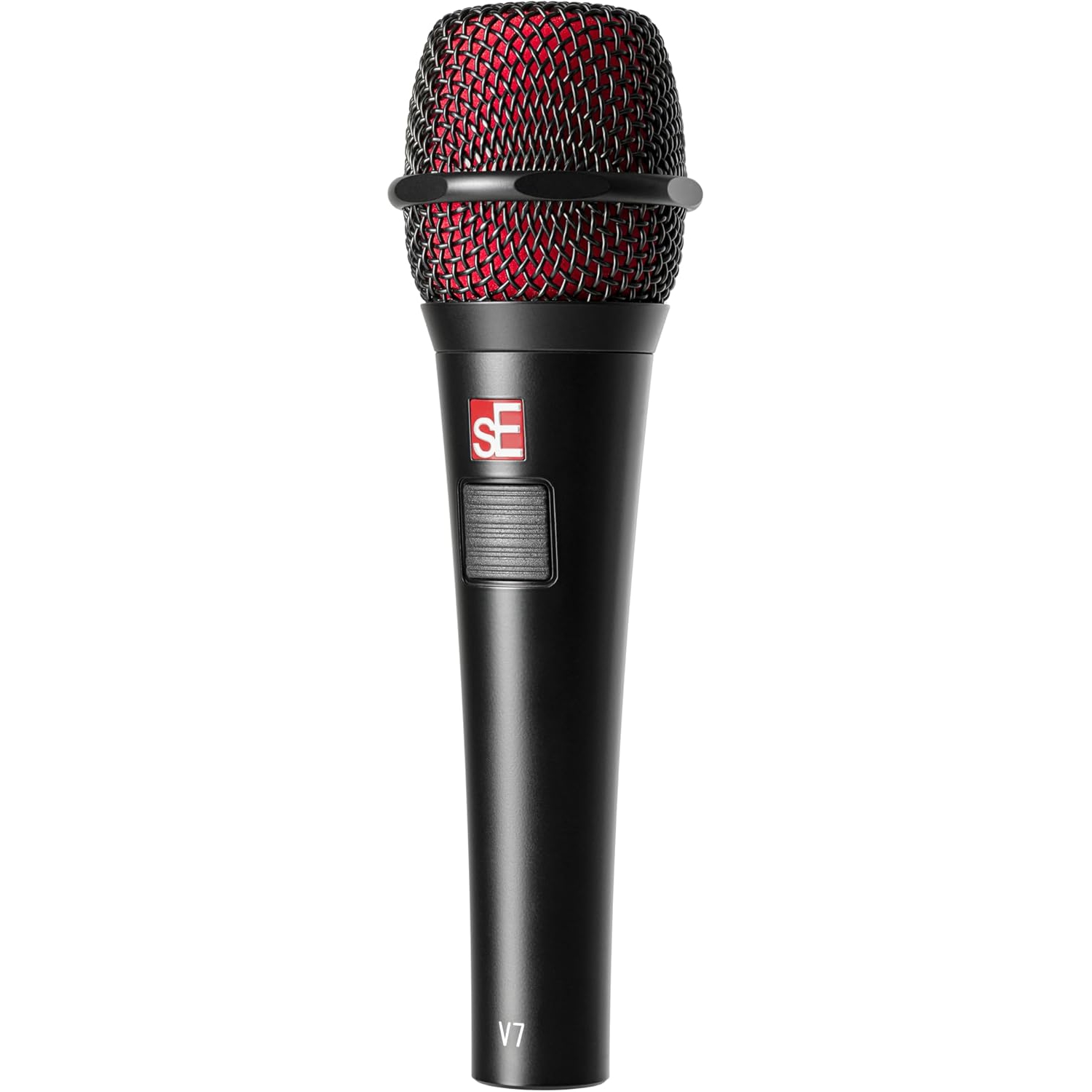 sE Electronics V7 PTT Supercardioid Talkback Dynamic Handheld Vokal Mikrofonu (Siyah) 3