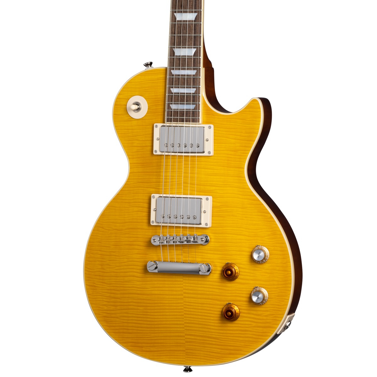 Epiphone Kirk Hammett Signature Greeny Les Paul Standard Elektro Gitar (Greeny Burst) 3