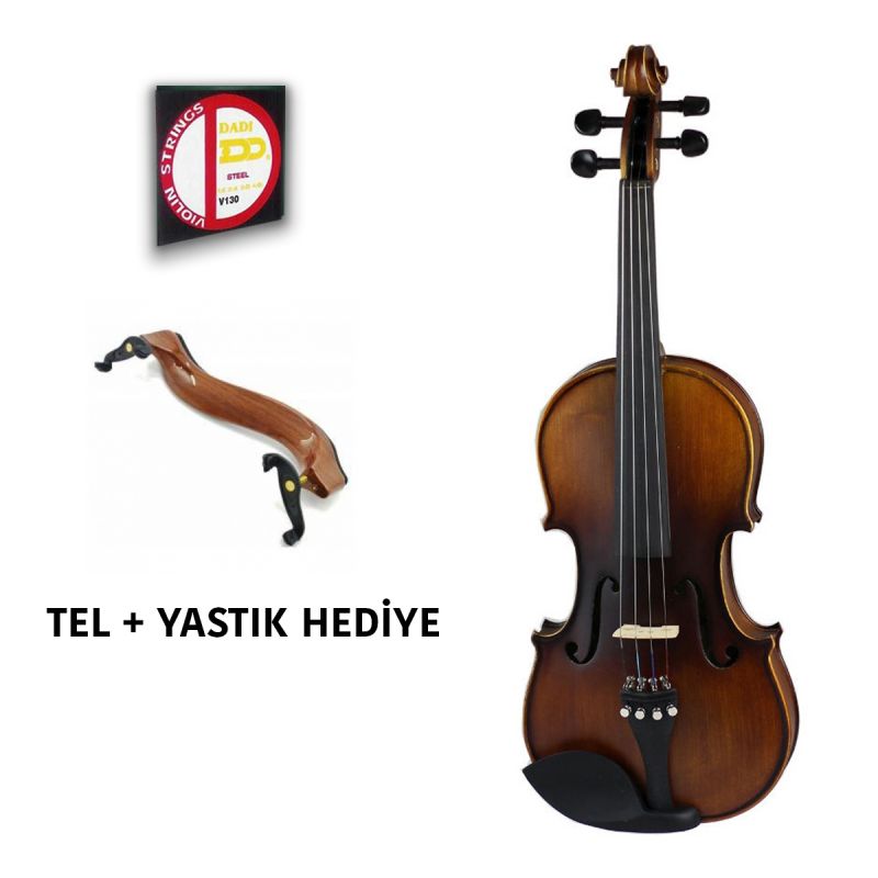 Rösler VLA-9 4/4 Keman Set (Yastık ve Tel Hediyeli) 1