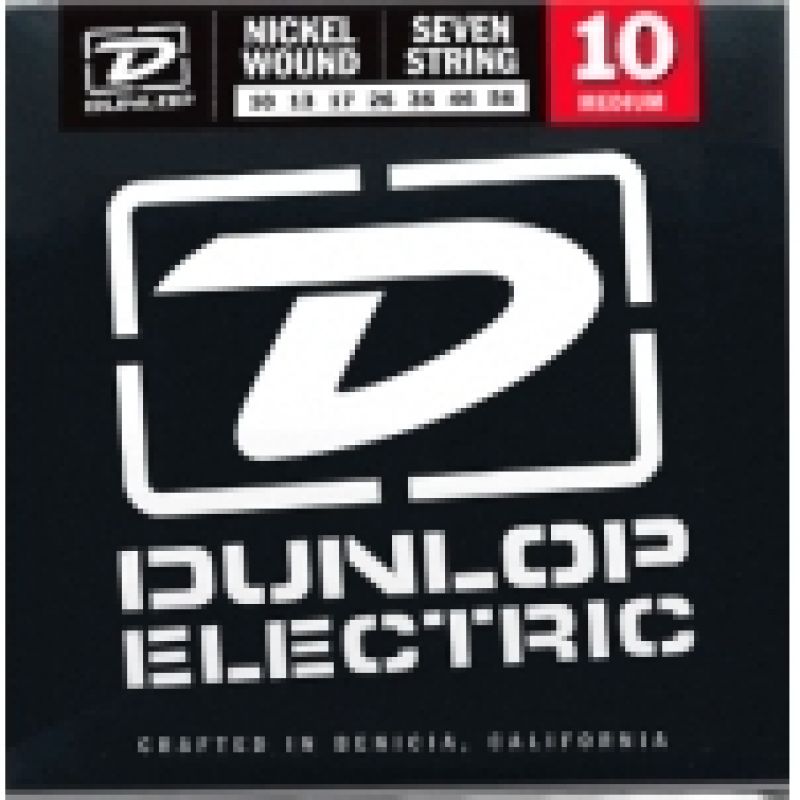 Jim Dunlop DEN1056 Nickel 7 Telli Elektro Gitar Teli (10-56) 1