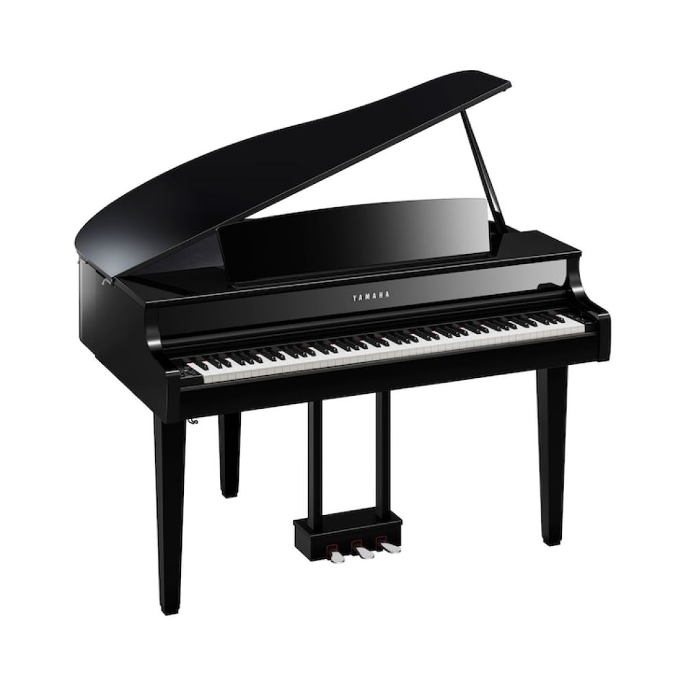 Yamaha CLP-865 Dijital Grand Piyano (Parlak Siyah) 1