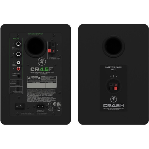 Mackie CR4.5BT Aktif Bluetooth Multimedya Monitör Hoparlör (Çift) 5
