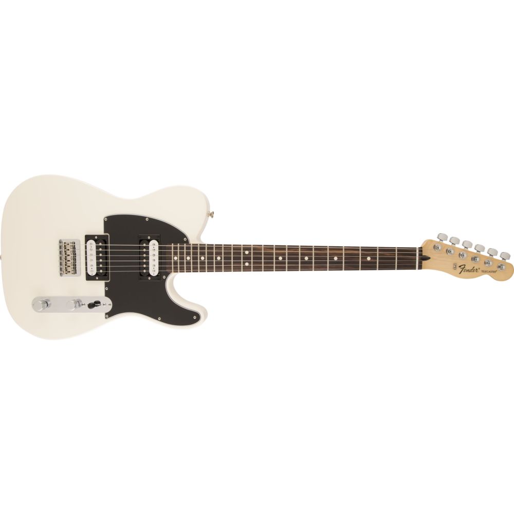 Fender Standard Telecaster Laurel Klavye Olympic White Elektro Gitar 1