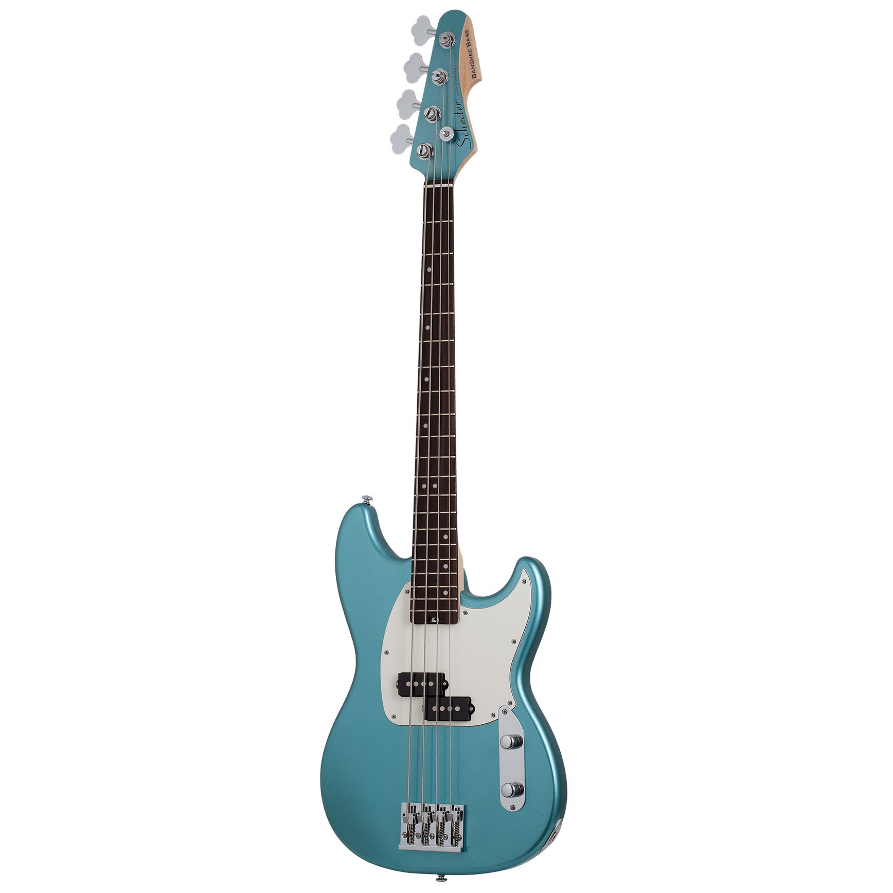 Schecter Banshee Bass Bas Gitar (Vintage Pelham Blue) 2