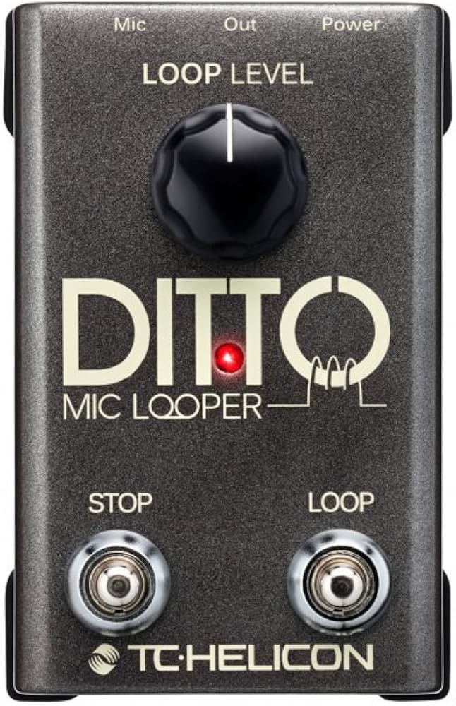 TC Electronic Ditto Looper Gitar Efekt Pedalı 1