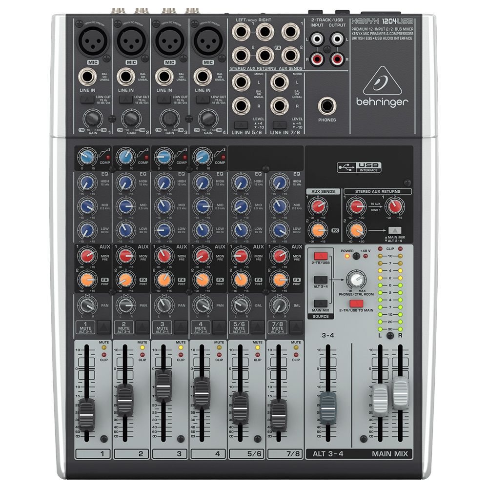 BEHRINGER XENYX 1204USB / Analog Mixer 1
