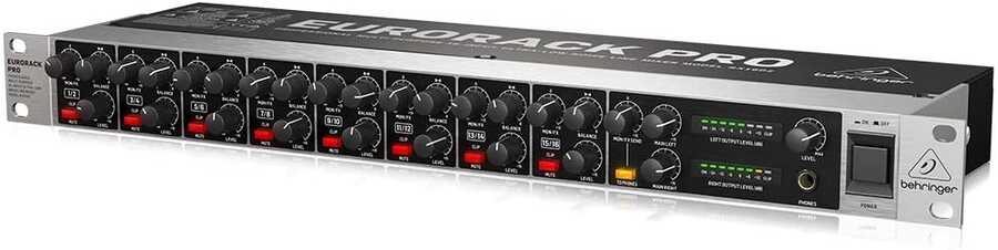 BEHRINGER RX1602 V2 16 Kanal Ultra Düşük Gürültülü Line Mikser 1