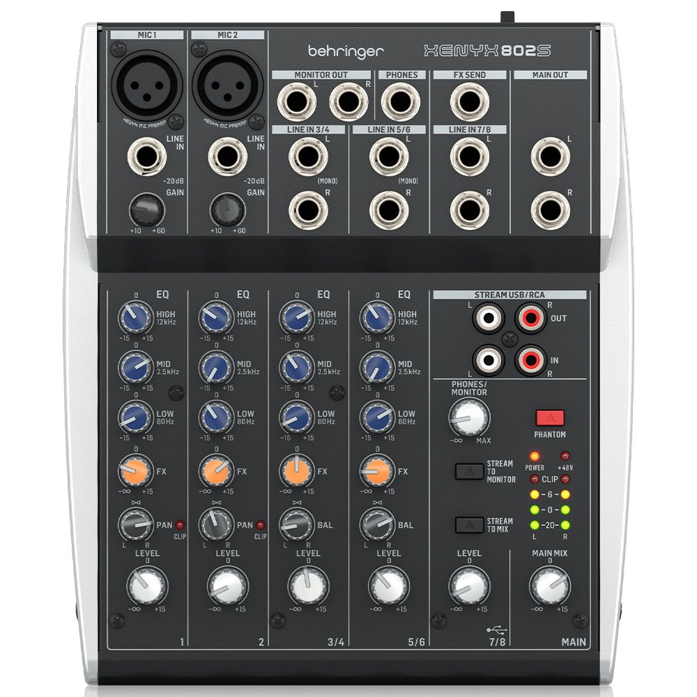 BEHRINGER XENYX 802S Mixer 1