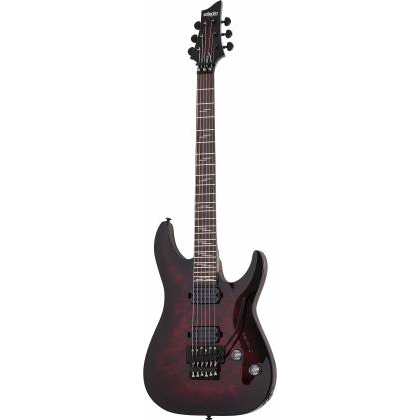 Schecter Omen Elite-6 FR Elektro Gitar (Black Cherry Burst) 2