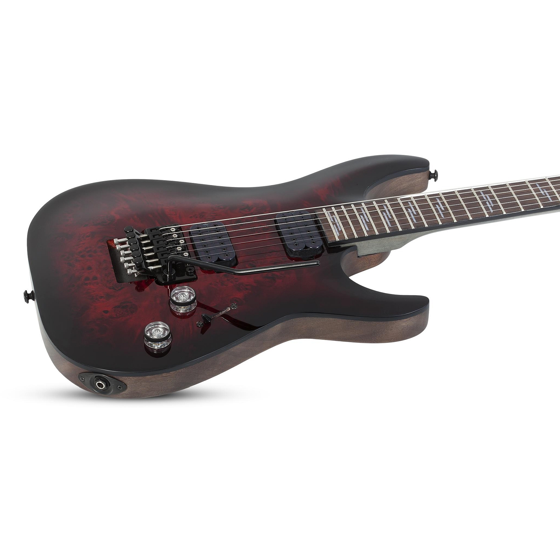 Schecter Omen Elite-6 FR Elektro Gitar (Black Cherry Burst) 3