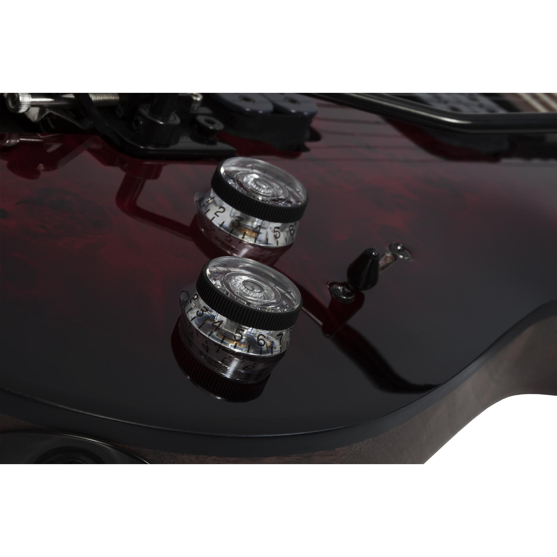 Schecter Omen Elite-6 FR Elektro Gitar (Black Cherry Burst) 5