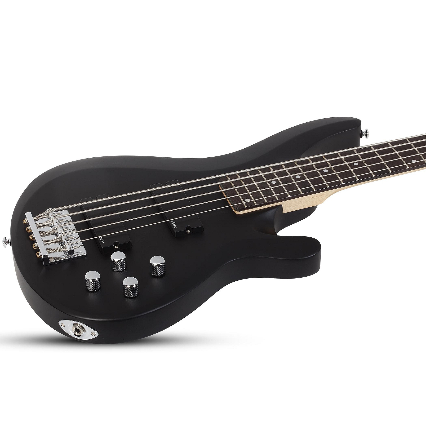 Schecter C-5 Deluxe 5 Telli Bas Gitar (Satin Black) 3