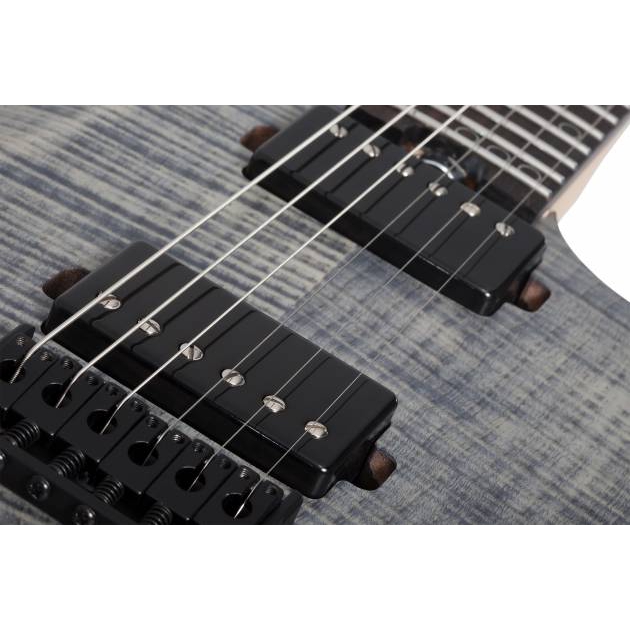 Schecter Sunset-6 Extreme Elektro Gitar (Grey Ghost) 4