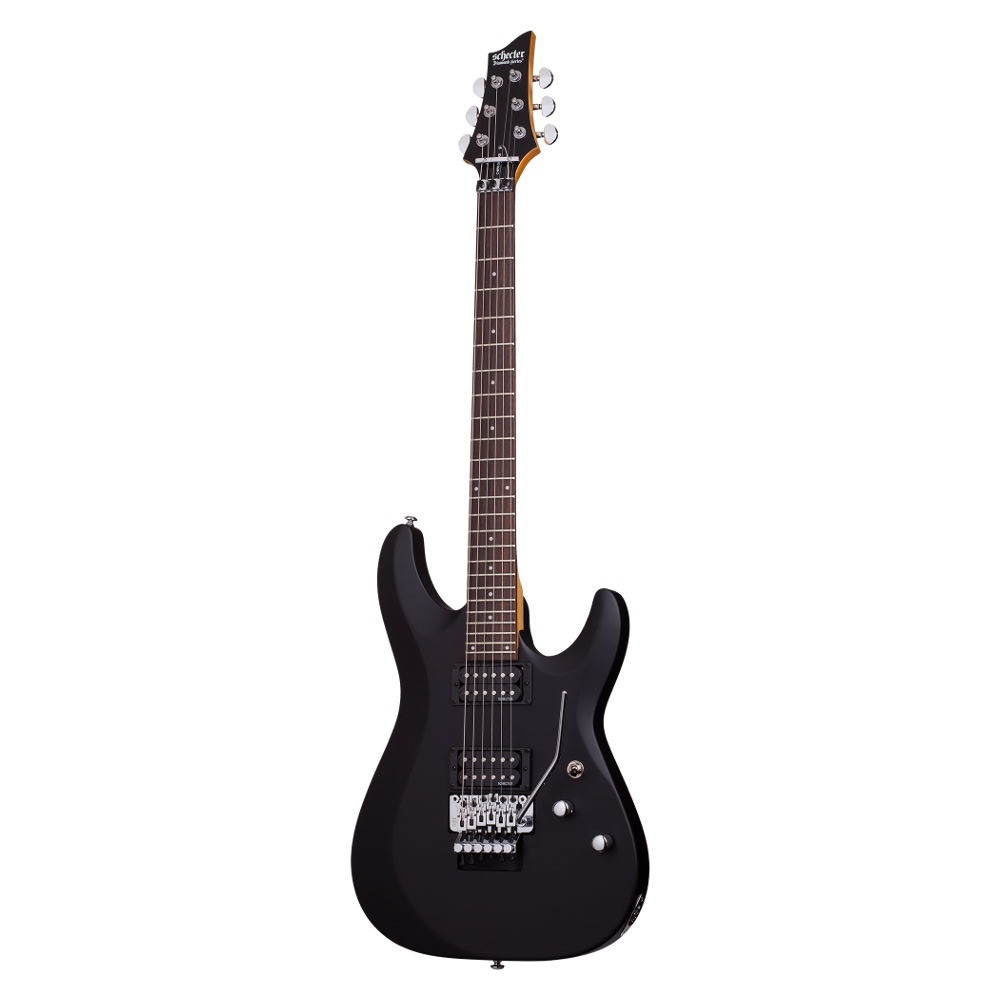 Schecter C-6 FR Deluxe Elektro Gitar (Mat Siyah) 2