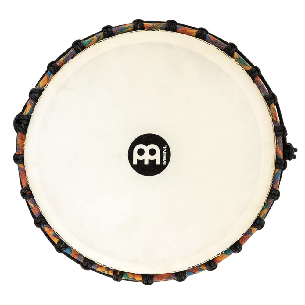 Meinl PADJ2-M-G Travel Series Medium 10" Djembe (Kenyan Quilt) 5