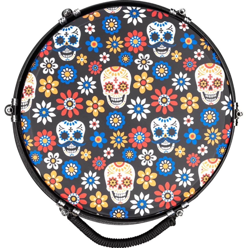 Meinl JD12DA-DH Jumbo Series 12" Djembe (Day Of The Dead) 5