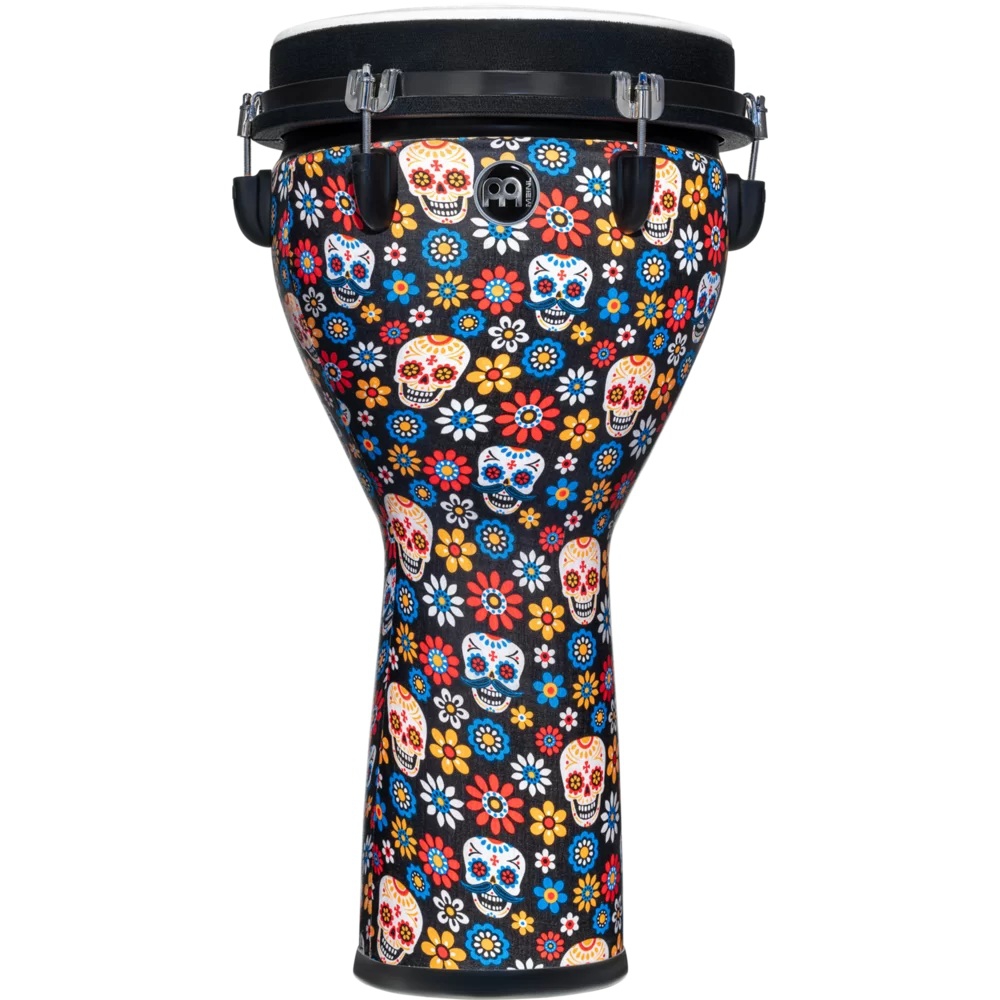 Meinl JD12DA Jumbo Series 12" Djembe (Day Of The Dead White) 3