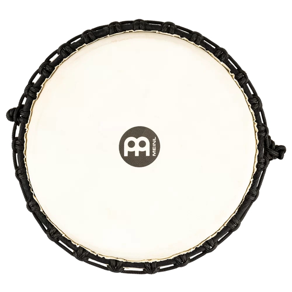 Meinl ADJ3-M+BAG African Style Rope Tuned Series Medium 10" Djembe (Brown/Black) 5