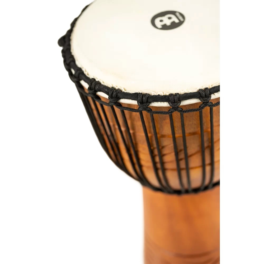 Meinl ADJ2-M+BAG African Style Rope Tuned Series Medium 10" Djembe (Brown) 4