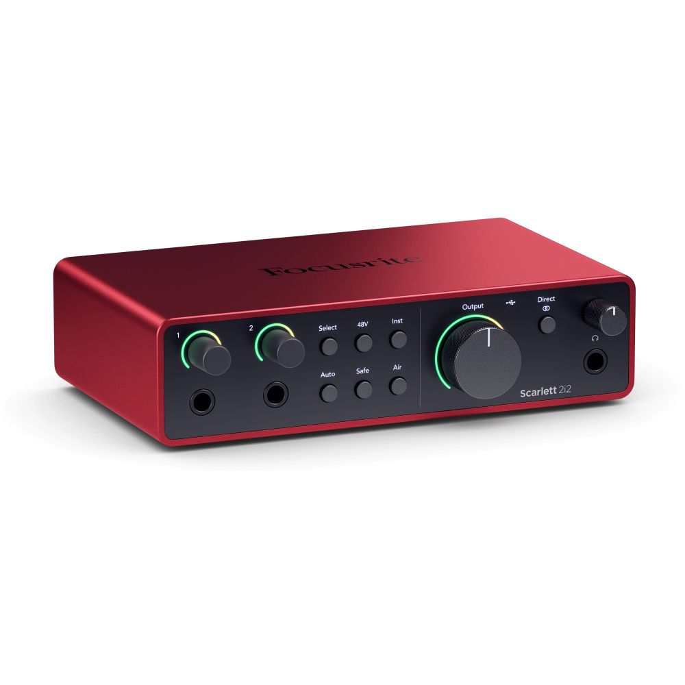 Focusrite Scarlett 2i2 Gen 4 Ses Kartı 1